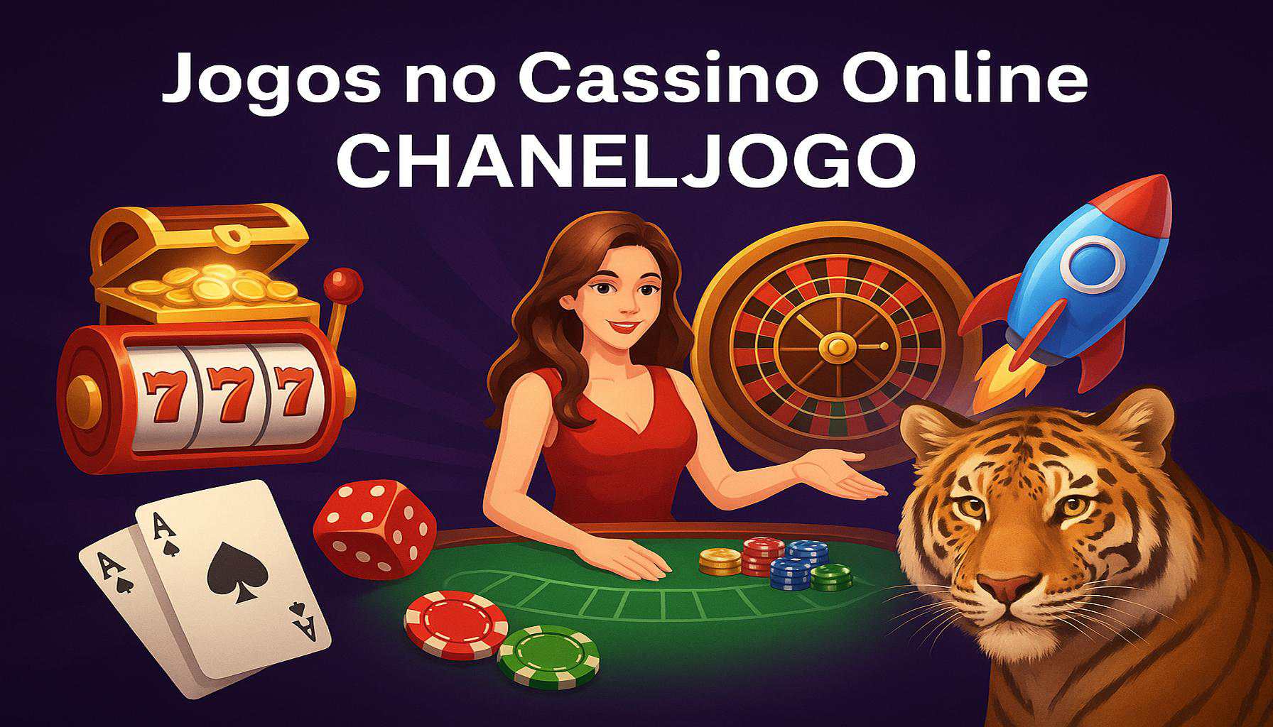 Jogos de cassino online inovadores e emocionantes na CHANELJOGO