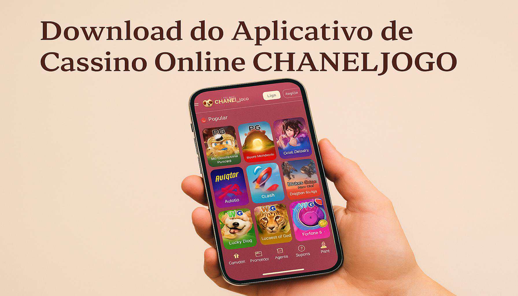 Baixar o CHANELJOGO Cassino App