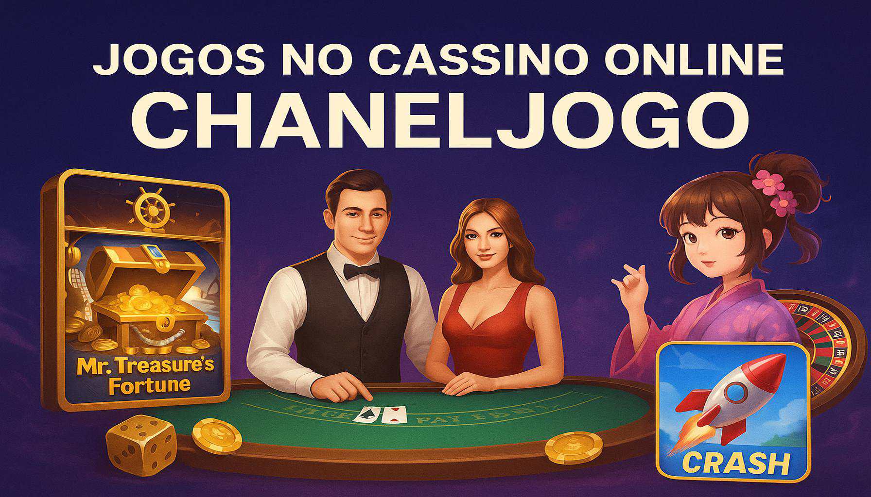 Jogos de cassino online CHANELJOGO