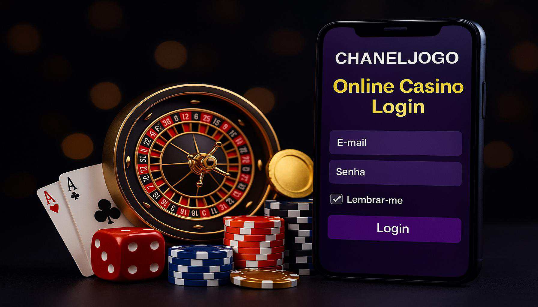 Não Perca tempo, o rRgistro na site CHANELJOGO